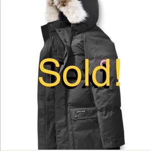 Men’s Canadagoose Emory parka in graphite